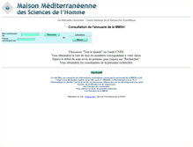 Tablet Screenshot of annuaire.mmsh.univ-aix.fr